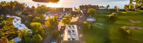 Minnesota babymoon at Maddens on Gull Lake