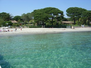 One of Tahiti's Beautiful Beaches